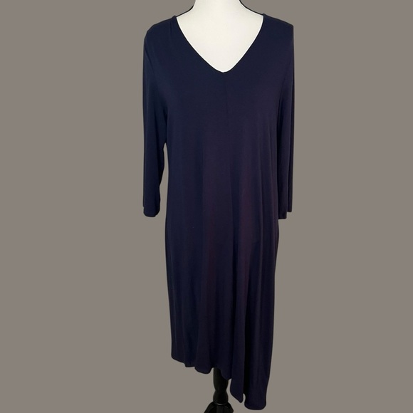 Eileen Fisher asymmetrical dress - Picture 6 of 13